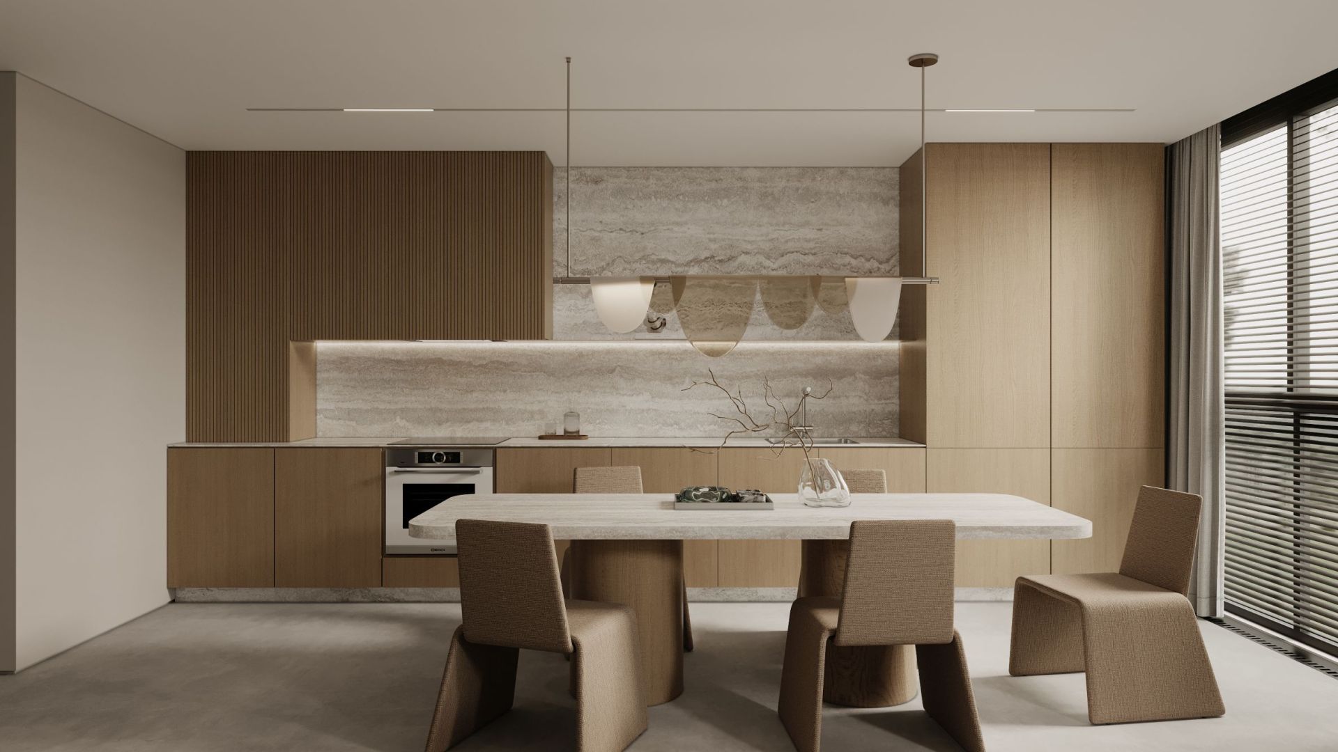 Okap podszafkowy Micra White Gesture Control - Inox/Biały - Wizualizacja 4