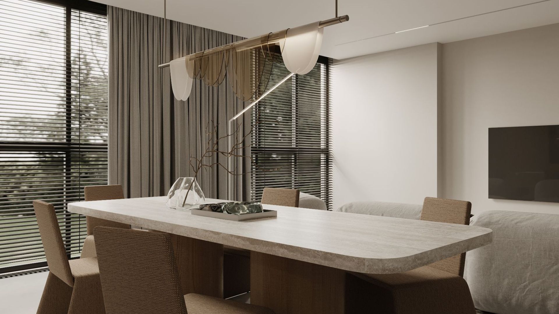 Okap podszafkowy Micra White Gesture Control - Inox/Biały - Wizualizacja 9