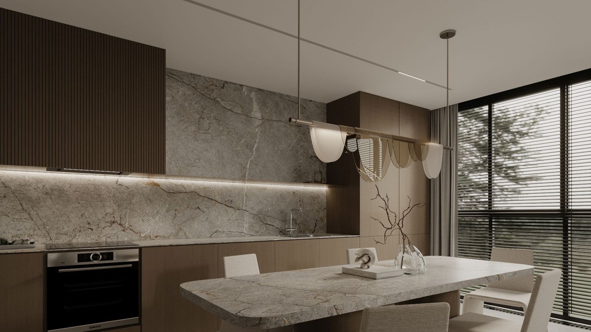 Okap podszafkowy Micra Inox Gesture Control - INOX - Wizualizacja 5