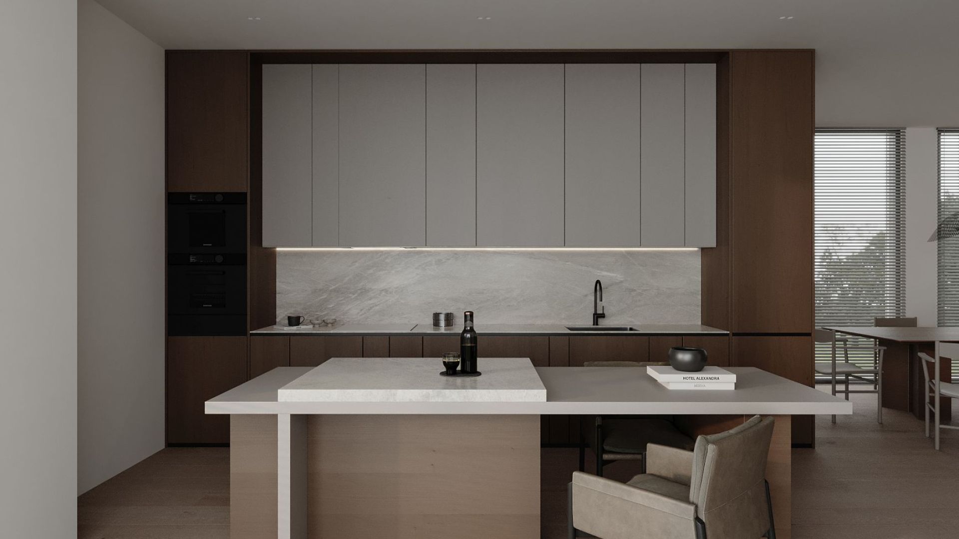 Okap podszafkowy Micra Inox - INOX - Wizualizacja 2