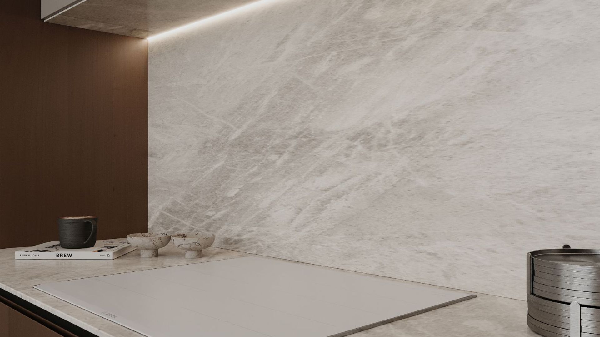 Okap podszafkowy Micra Inox - INOX - Wizualizacja 3