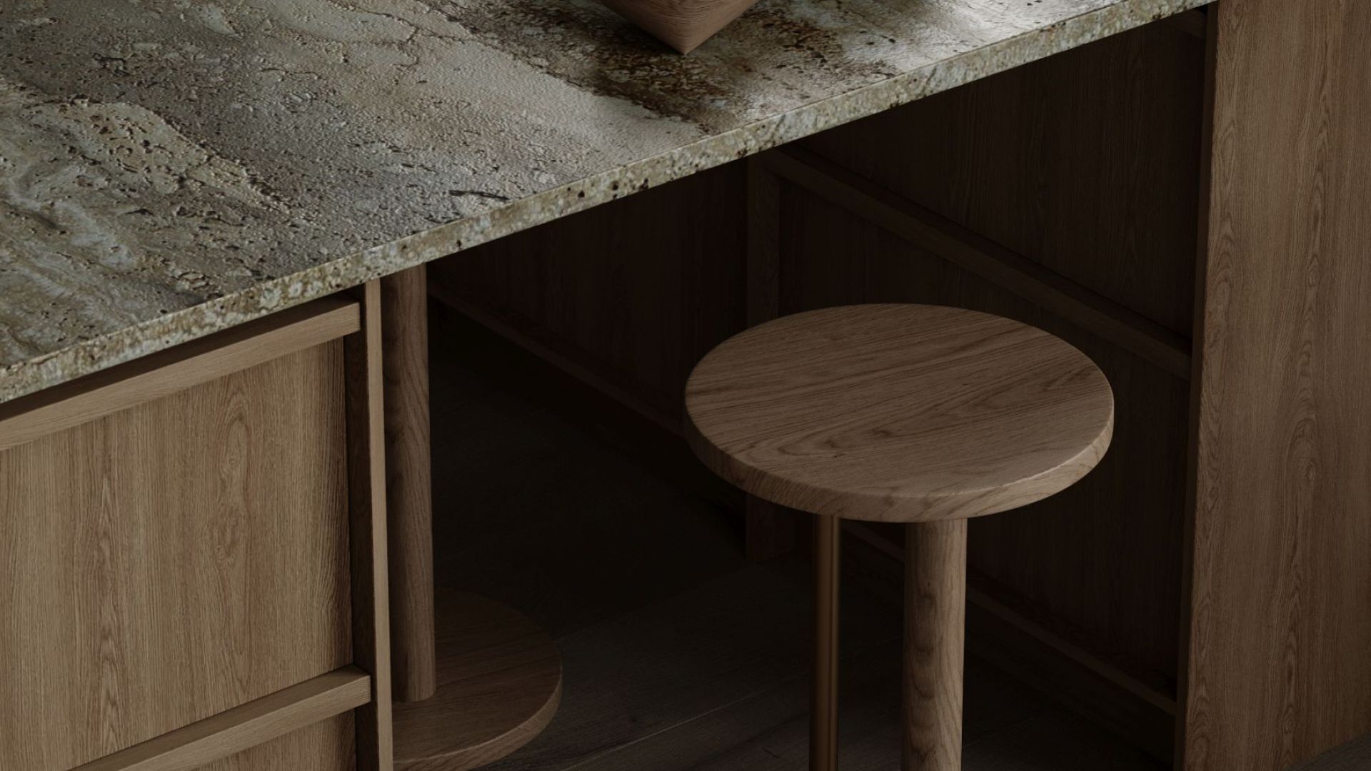 Okap sufitowy Grand Super Slim White - Biały - Wizualizacja 9