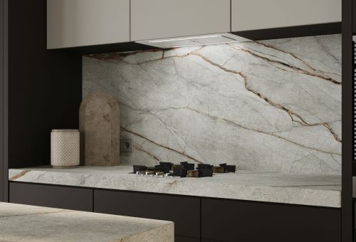  - Lando Glass 2STRIPS White Gesture Control BLDC