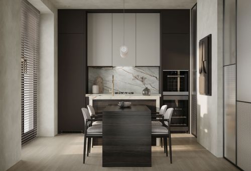  - Lando Glass 2STRIPS White Gesture Control BLDC