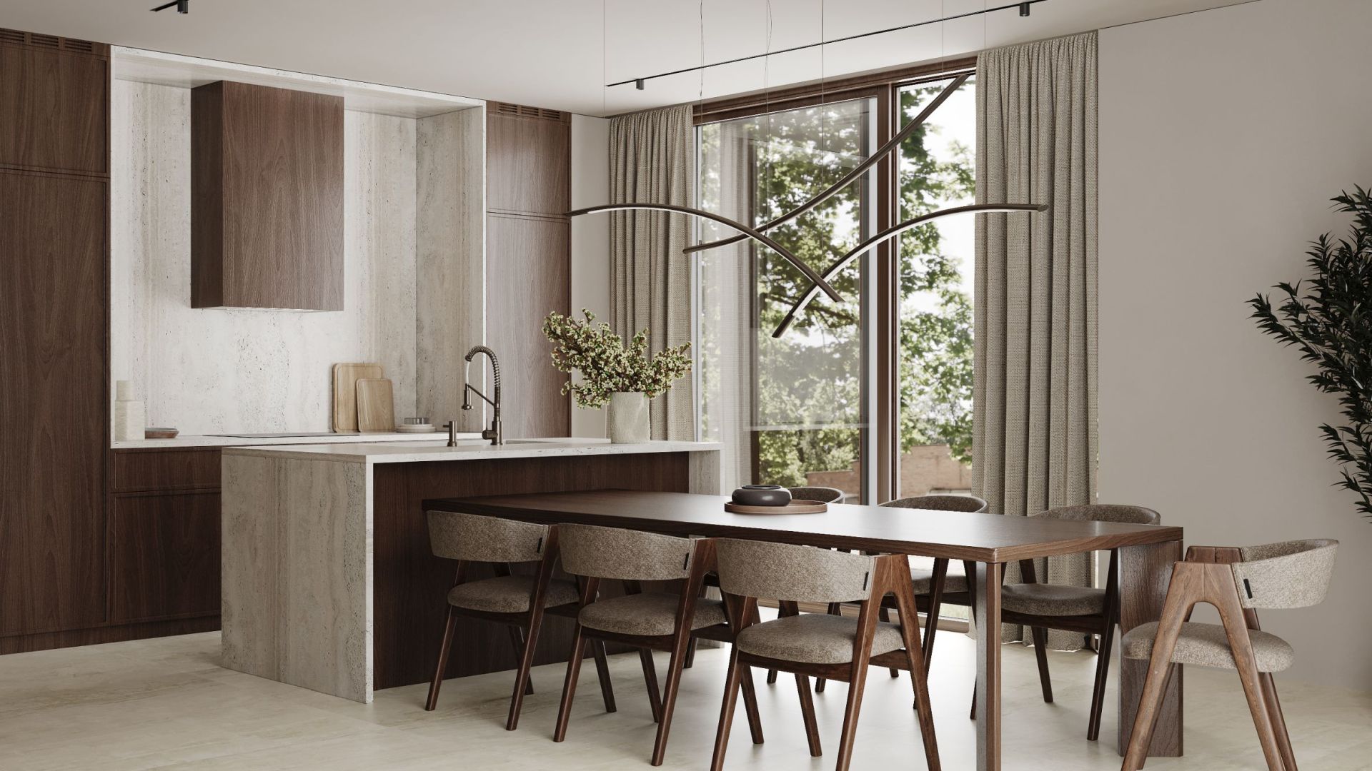 Okap podszafkowy Lando Glass Kashmir - Kashmir - Wizualizacja 6