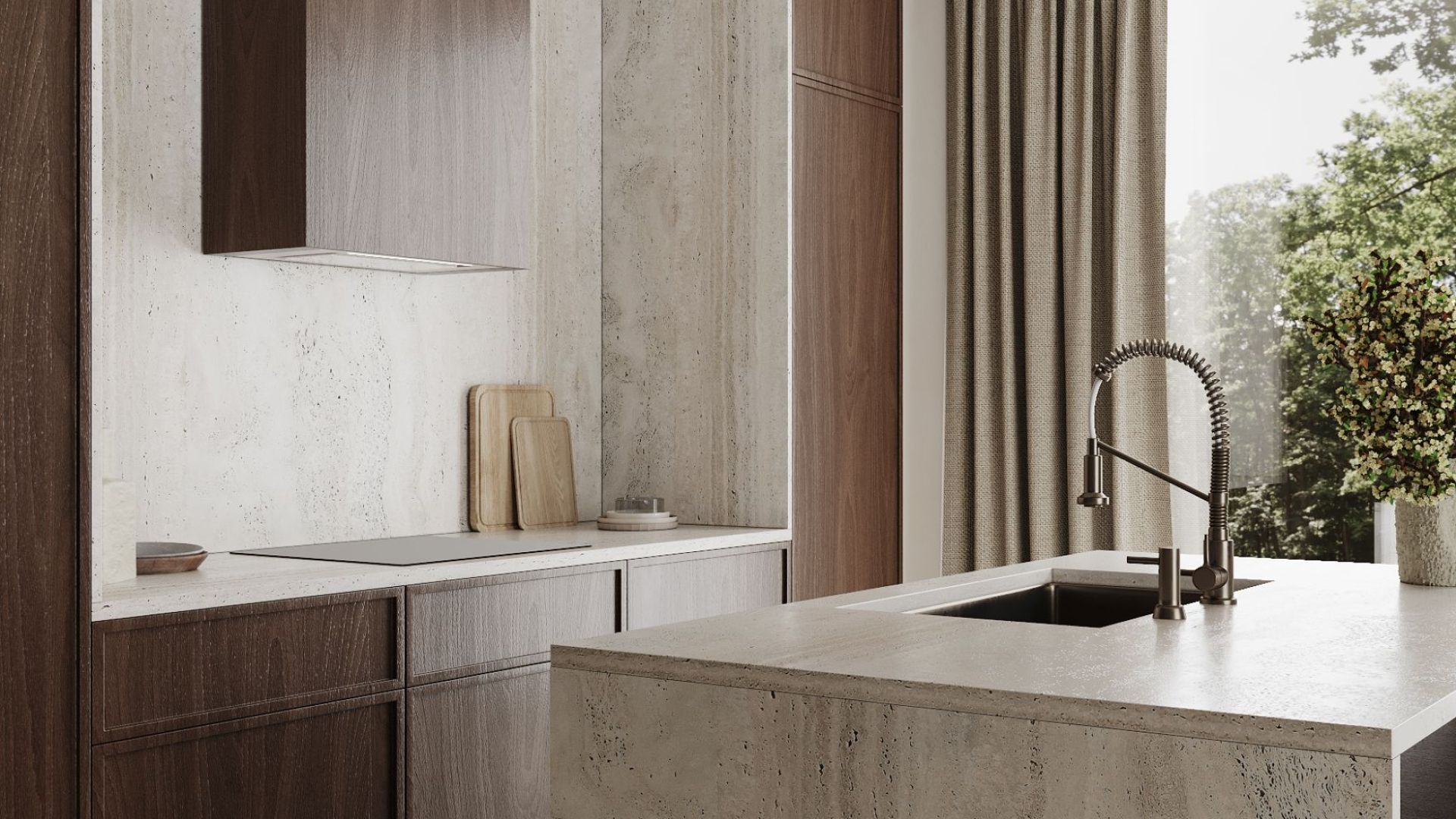 Okap podszafkowy Lando Glass Kashmir - Kashmir - Wizualizacja 9