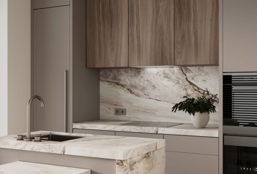  - Lando Glass White Gesture Control