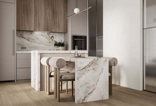  - Lando Glass White Gesture Control