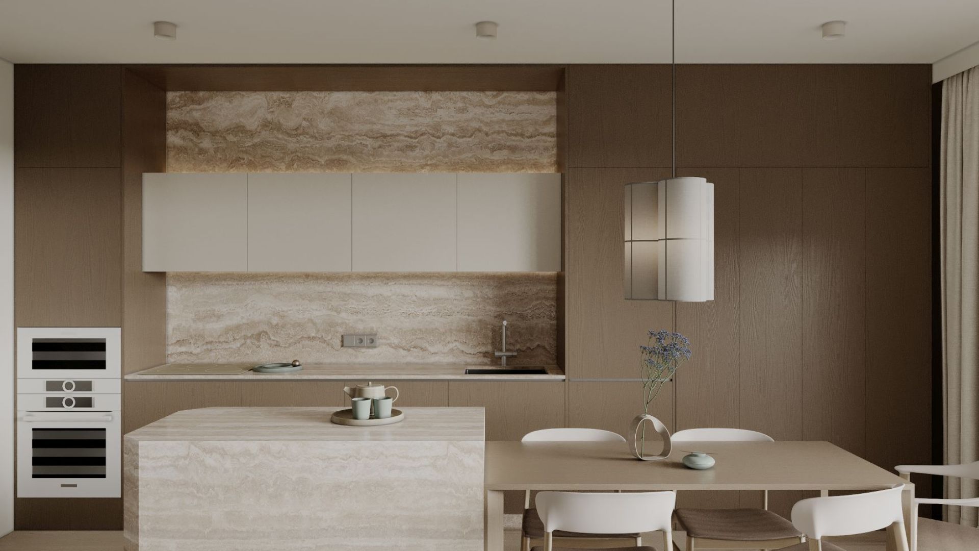 Okap podszafkowy Marino Black Gesture Control - Czarny - Wizualizacja 9