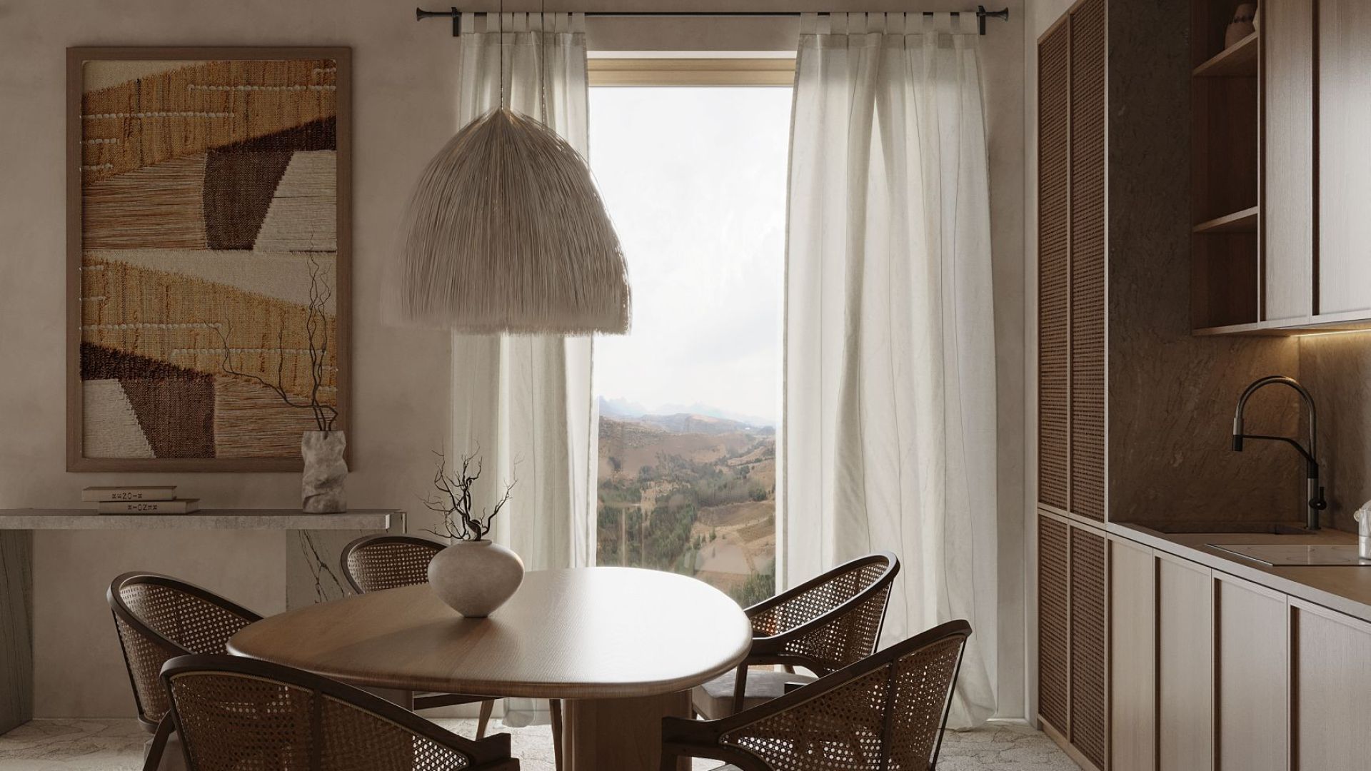 Okap podszafkowy Micra Space White Matt - Biały Matt - Wizualizacja