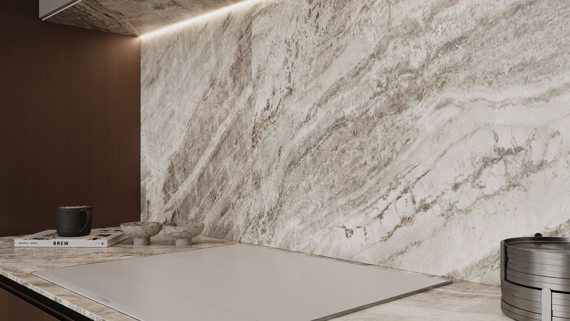 Okap podszafkowy Micra White - Biały - Wizualizacja 5