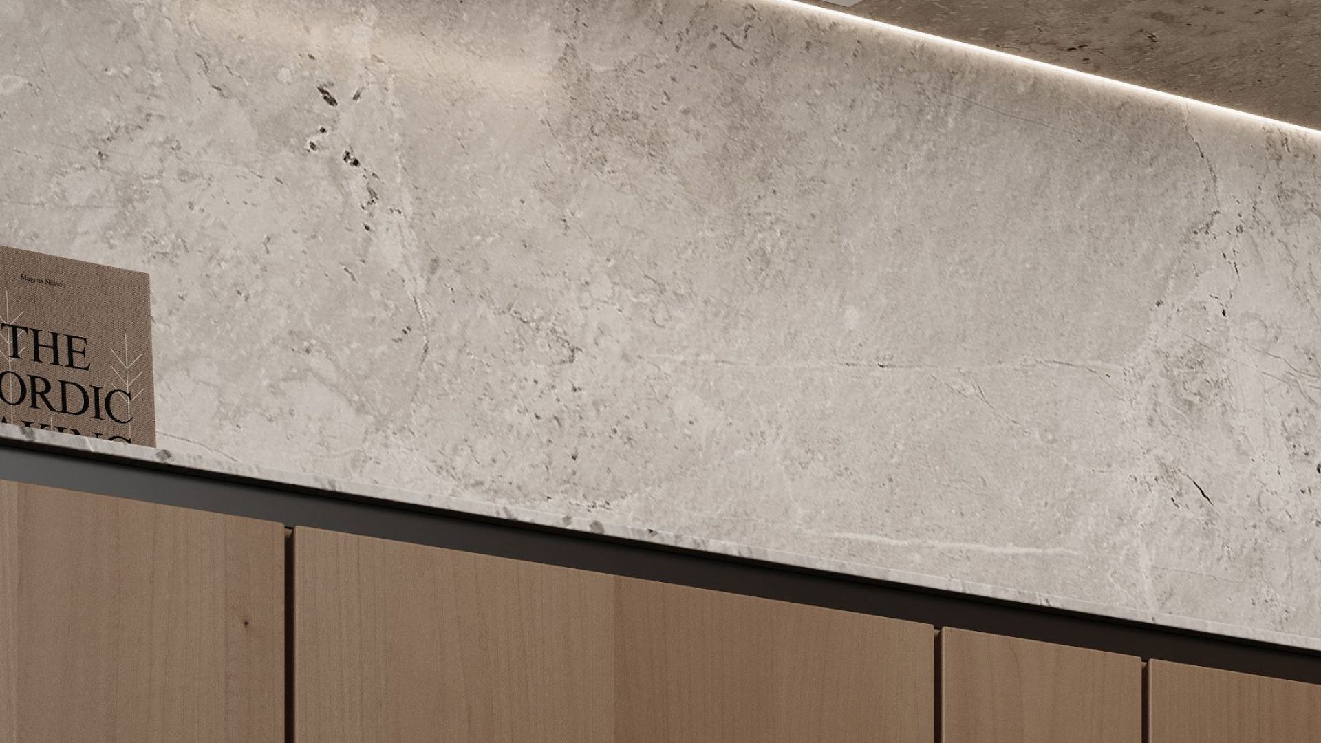 Okap podszafkowy Micra White Matt - Biały Matt - Wizualizacja 2