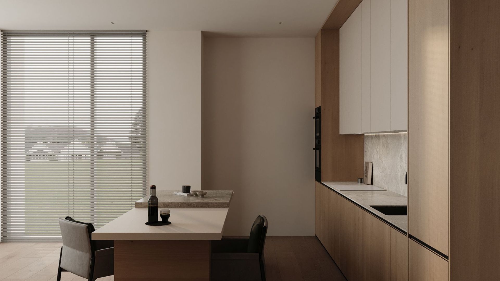 Okap podszafkowy Micra White Matt - Biały Matt - Wizualizacja 6