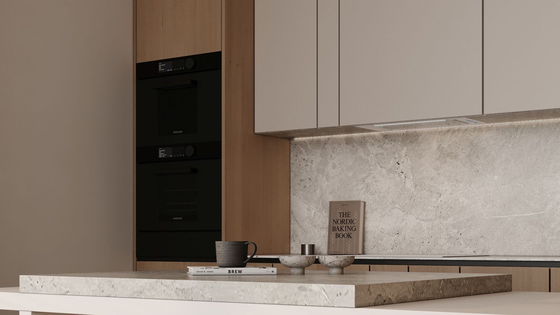 Okap podszafkowy Micra White Matt - Biały Matt - Wizualizacja 7