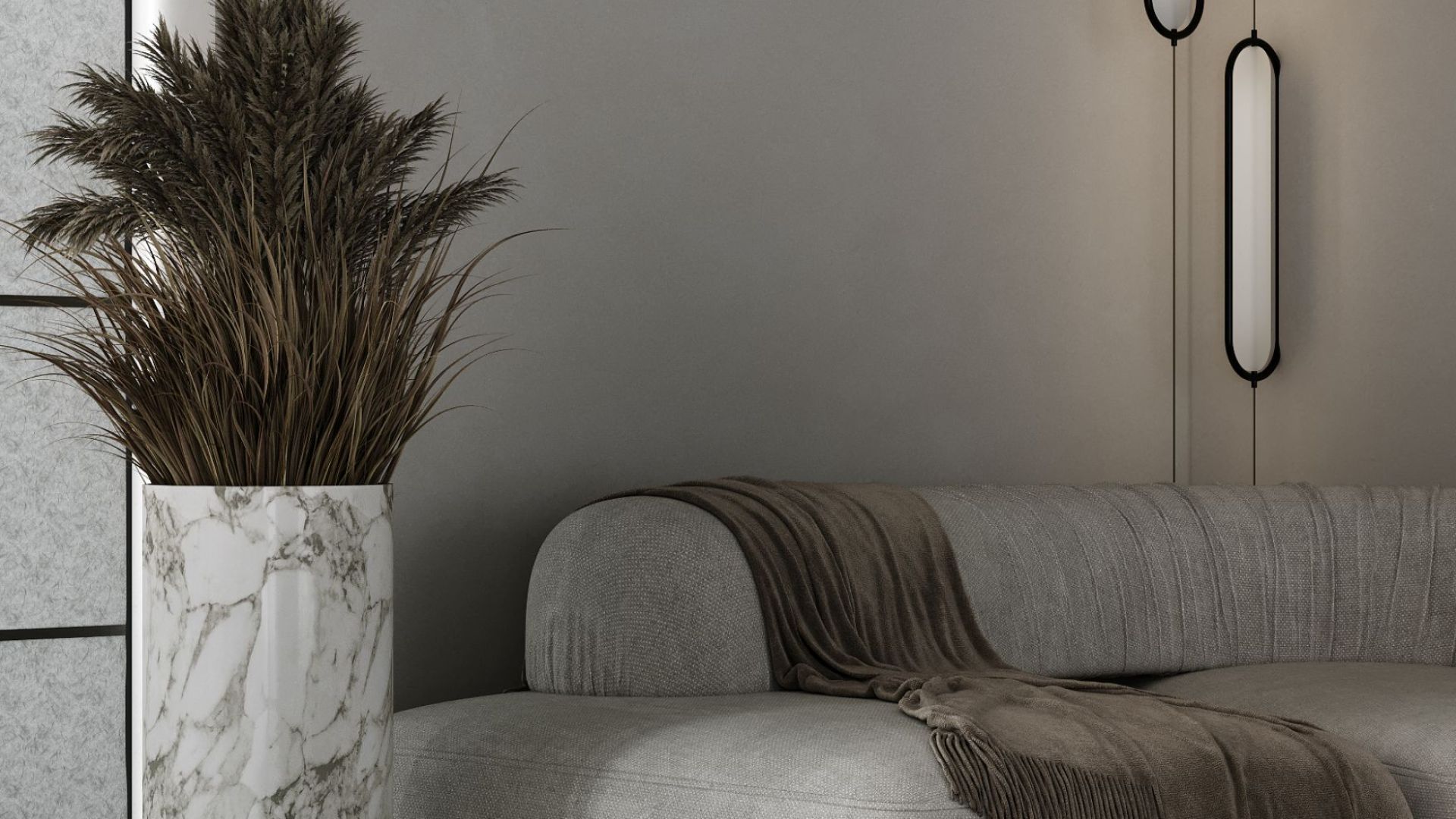 Okap wyspowy Oval White Matt - Biały Matt - Wizualizacja 8