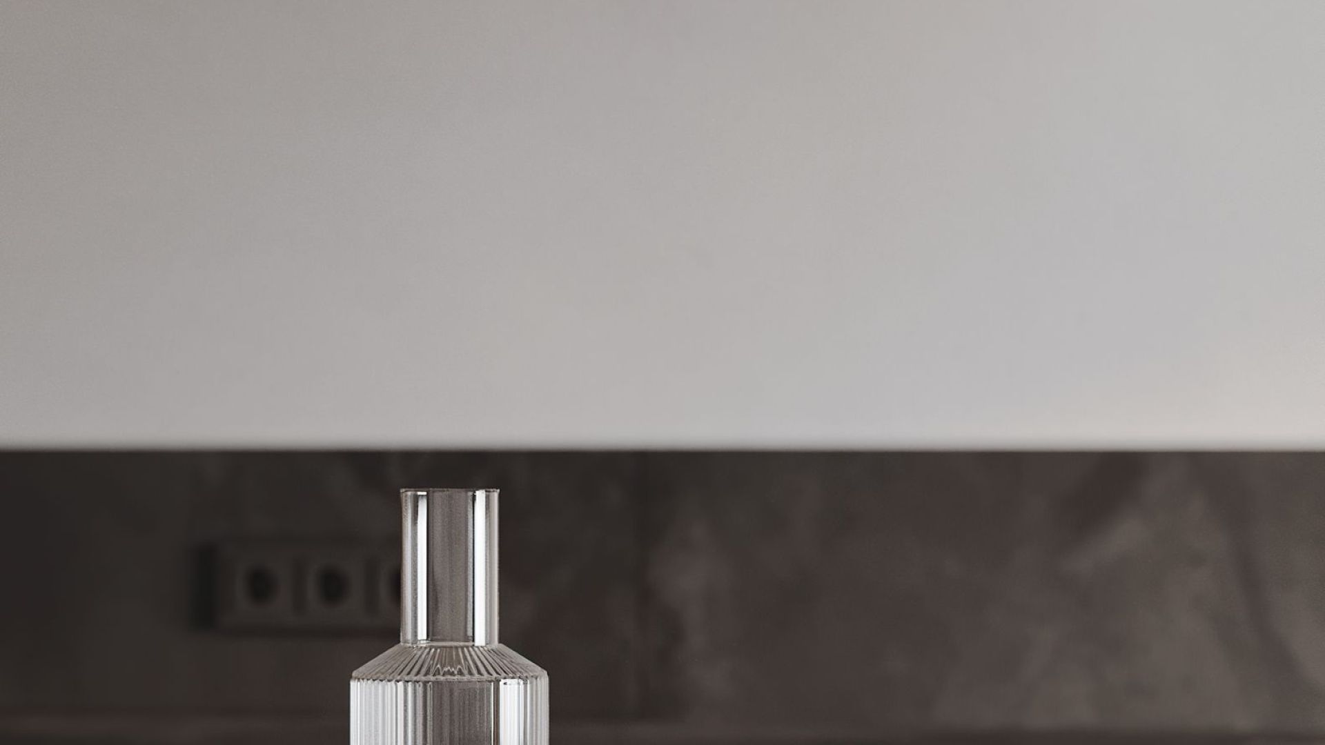 Okap wyspowy Quadro Black Matt - Czarny Matt - Wizualizacja 4