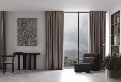  - Quadro Cage Asymmetric Glass Black Matt