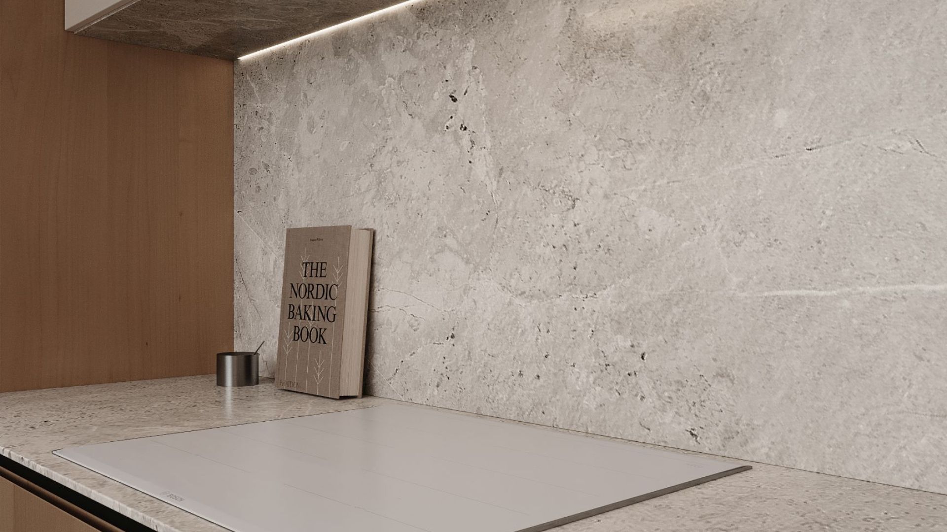 Okap podszafkowy Micra White Matt - Biały Matt - Wizualizacja 2